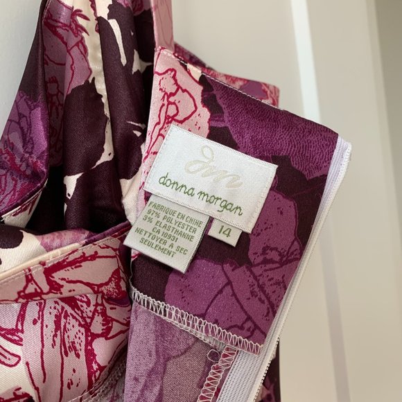 Donna Morgan Dress Size 14 - Picture 3 of 5